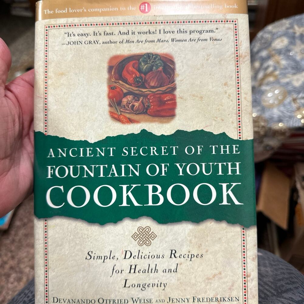 Ancient‎ Secret of the Fountain of Youth Cookbook